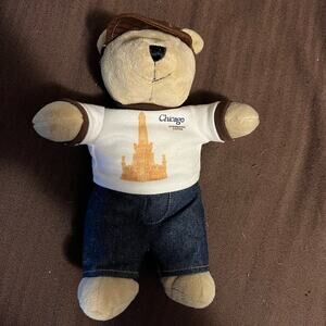 Starbucks Chicago Destination Bearista Bear 2009 Collectible Plush Toy